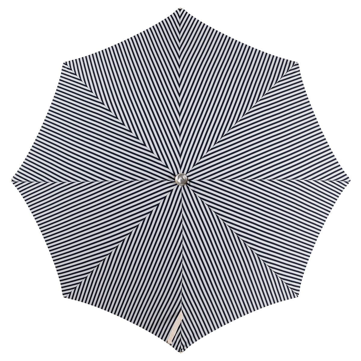 The Premium Beach Umbrella - Lauren&#39;s Navy Stripe Premium Beach Umbrella Business &amp; Pleasure Co 