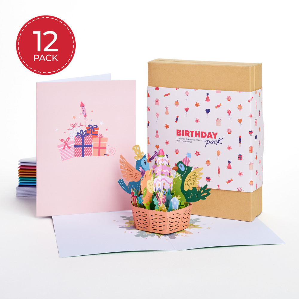 Paperpop Birthday Box Set (Assorted 12-Pack): Paperpop® Card