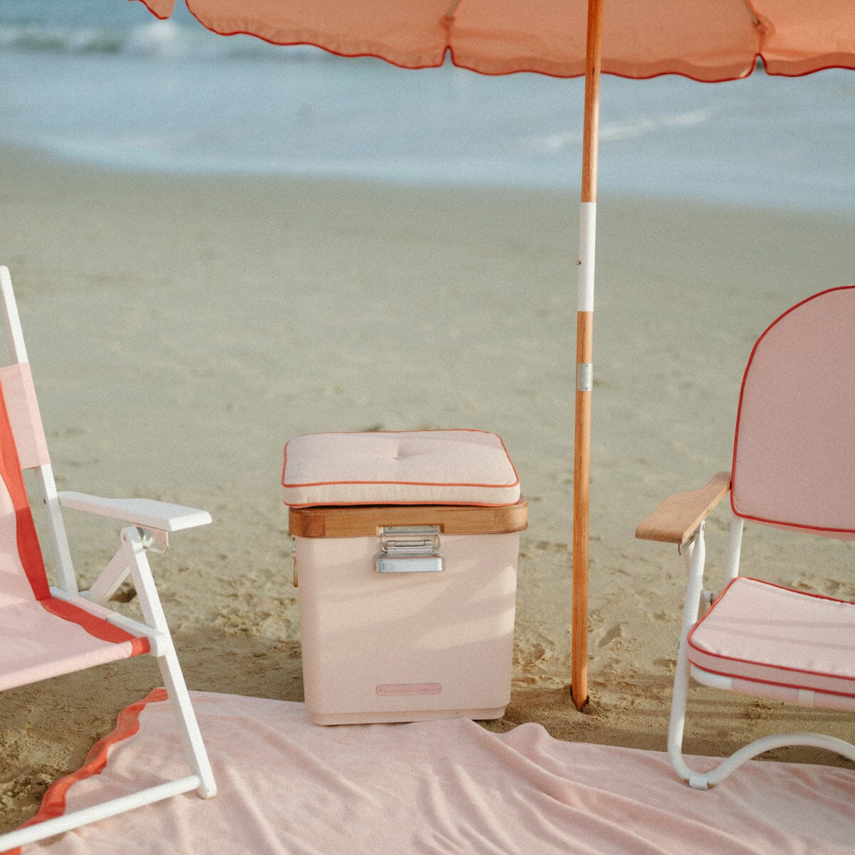 The Hemingway Cooler - Dusty Pink - 35 Quarts Hard Cooler Business &amp; Pleasure Co 