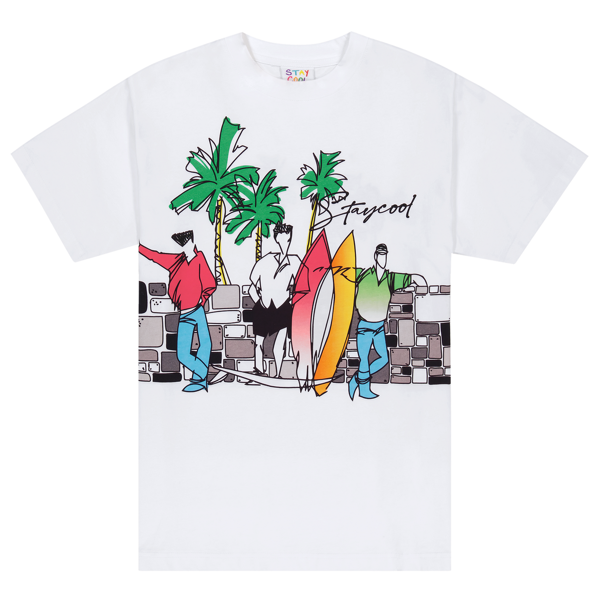 Surf Crew Tee (White)